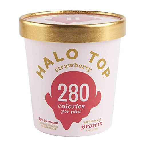 Light Ice Cream, Strawberry,